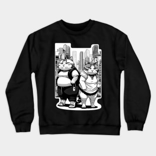 A Cat Parents Crewneck Sweatshirt